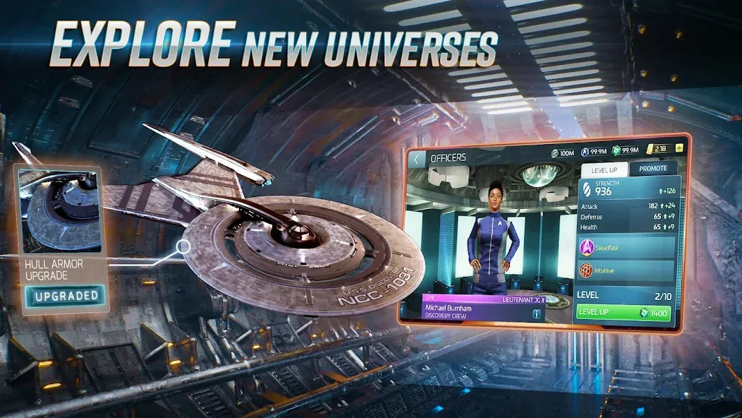 Скачать Star Trek™ Fleet Command — Безлимитные ресурсы и энергия — скриншот 1