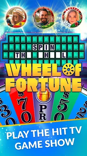 Wheel of Fortune: TV Game MOD — Безлимитные деньги и подсказки на Андроид — скриншот 1