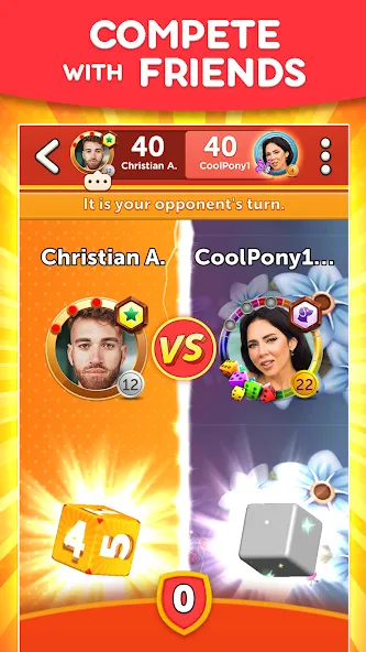 Скачать YAHTZEE With Buddies Dice Game — Безлимитные монеты и кубики — скриншот 3