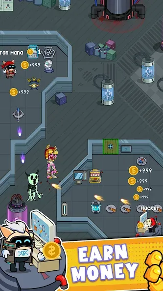 Скачать Space Survivor — Модификация Безлимитные ресурсы и оружие — скриншот 5