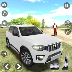 Скачать Indian Car Simulator: Car Game на телефон — Безлимитные деньги и всё разблокировано