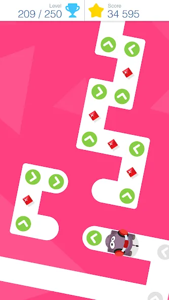 Tap Tap Dash на Андроид — Мод Много монет и все уровни открыты — скриншот 5