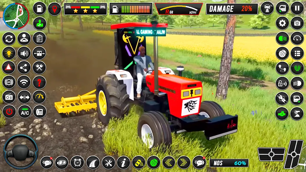 Скачать Indian Tractor Simulator Games — Модификация Безлимитные деньги и топливо — скриншот 5