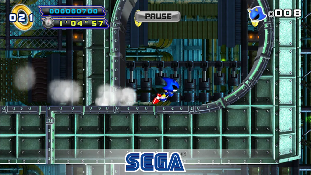 Sonic The Hedgehog 4 Ep. II MOD APK на Android — Безлимитные жизни и открыты все уровни — скриншот 1 Sonic The Hedgehog 4 Ep. II MOD APK на Android — Безлимитные жизни и открыты все уровни — скриншот 1