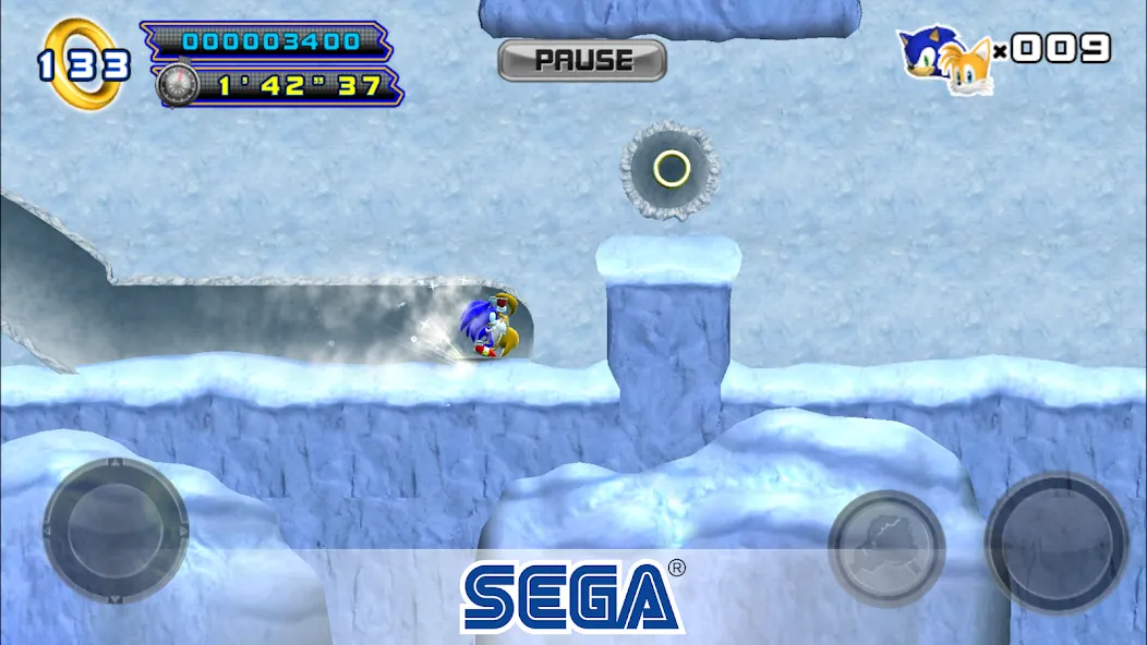 Sonic The Hedgehog 4 Ep. II MOD APK на Android — Безлимитные жизни и открыты все уровни — скриншот 3 Sonic The Hedgehog 4 Ep. II MOD APK на Android — Безлимитные жизни и открыты все уровни — скриншот 3