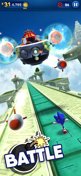 Sonic Dash - Endless Running — Взломанная версия (Безлимитные монеты и разблокированные персонажи) — скриншот 3 Sonic Dash - Endless Running — Взломанная версия (Безлимитные монеты и разблокированные персонажи) — скриншот 3