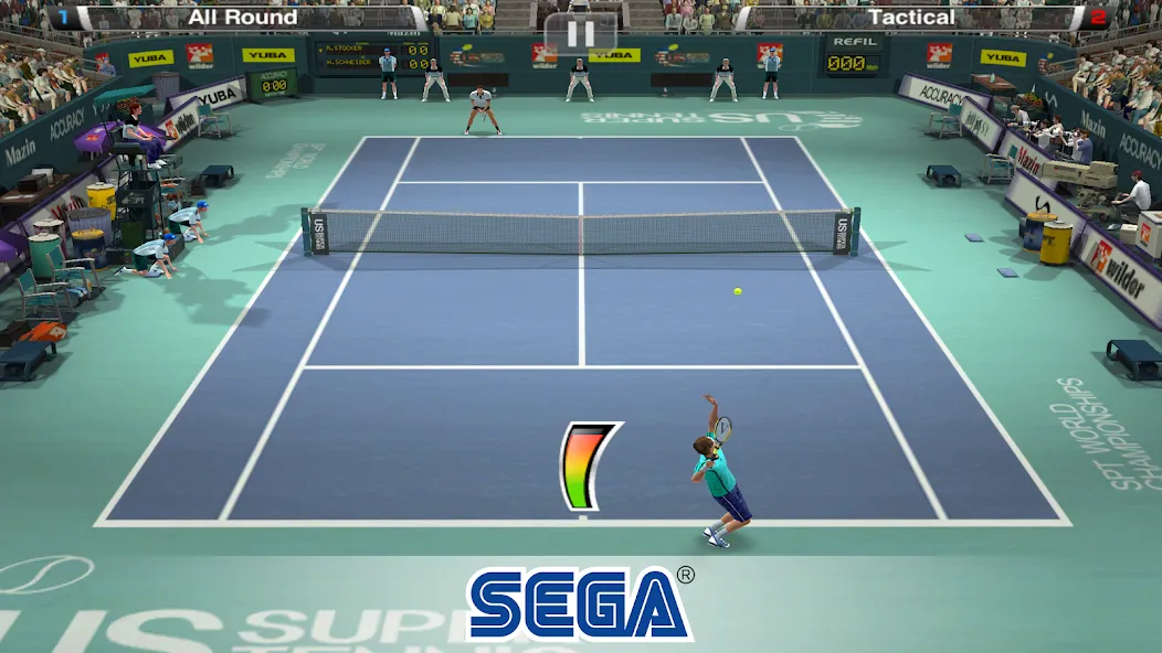 Virtua Tennis Challenge — Безлимитные деньги и энергия — скриншот 2