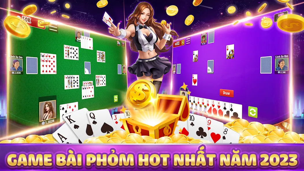 Phom, Ta la на Андроид — Мод Безлимитные монеты и подсказки — скриншот 2