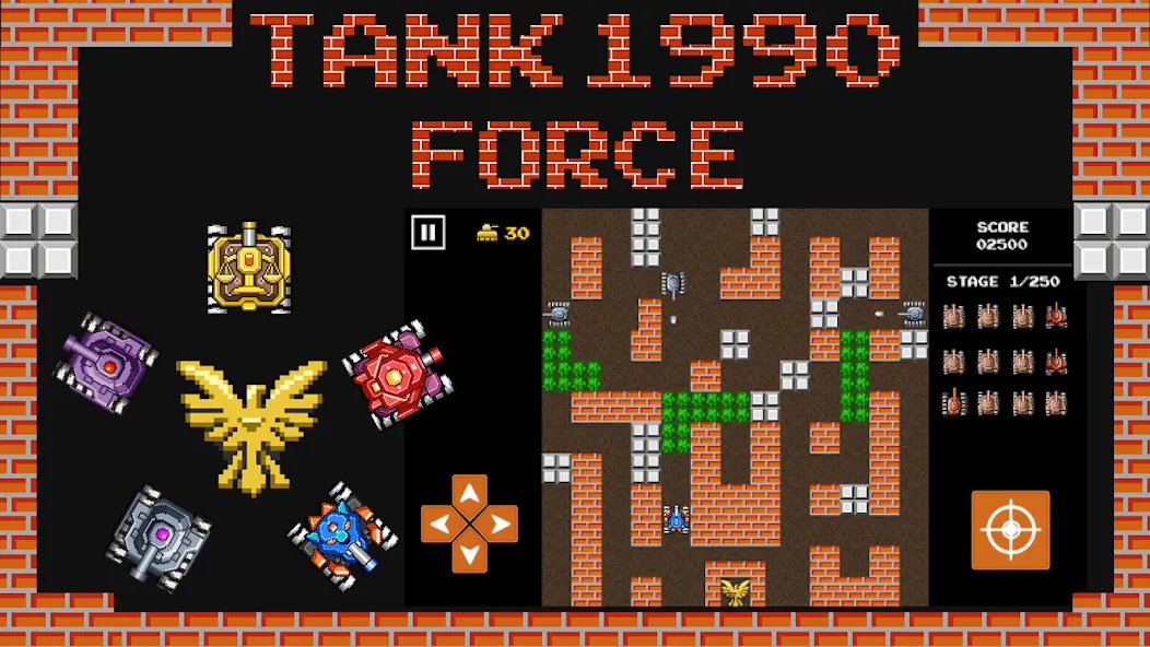 Tank 1990: Battle Defense War на Андроид — Мод Безлимитные деньги и мощные танки — скриншот 1