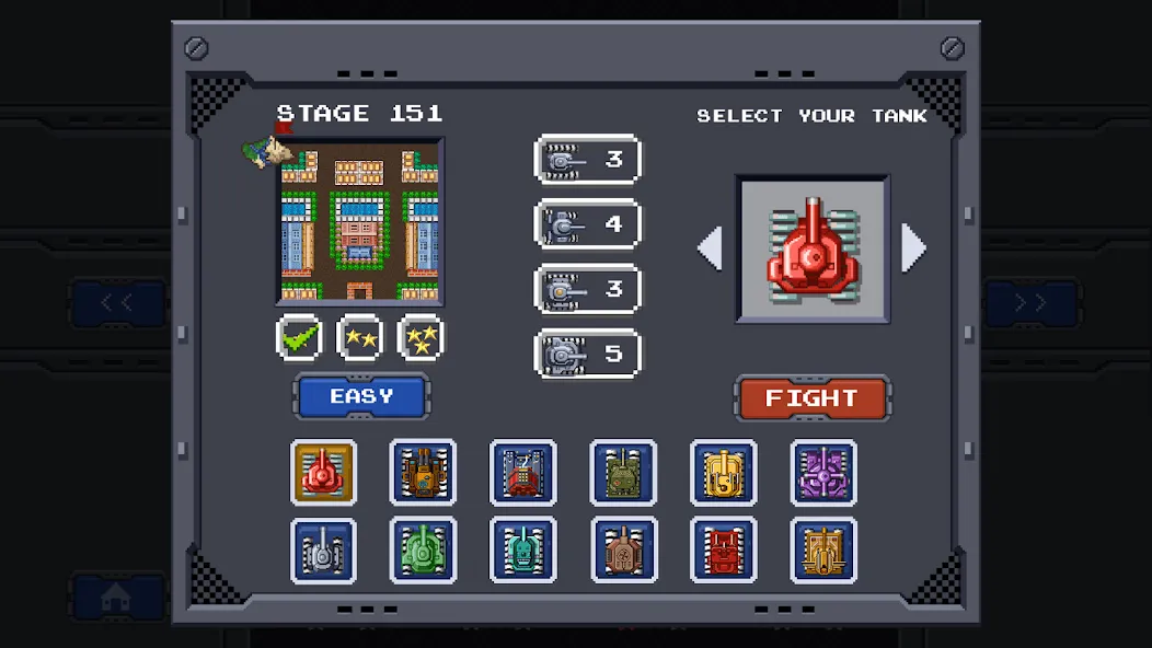 Tank 1990: Battle Defense War на Андроид — Мод Безлимитные деньги и мощные танки — скриншот 4