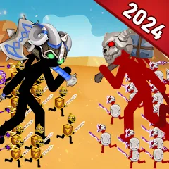 Скачать Stick Dynasty на Андроид — Безлимитные деньги и алмазы