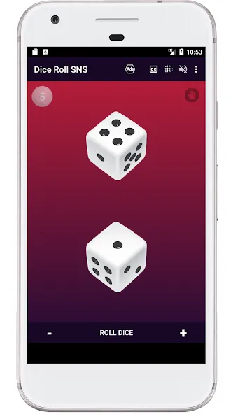 Dice Roll SNS Mod APK Бесконечные броски и бонусы — Скачать на Андроид — скриншот 1 Dice Roll SNS Mod APK Бесконечные броски и бонусы — Скачать на Андроид — скриншот 1