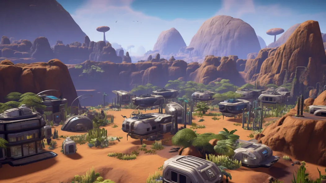 Скачать взлом Ark of War: Aim for the cosmos на Андроид — Безлимитные ресурсы и ускоренное развитие — скриншот 5