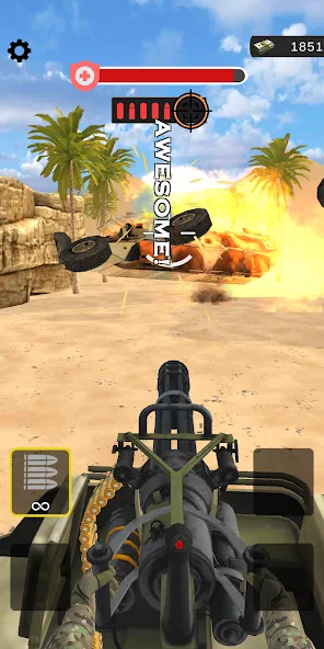 Hyper Shoot MOD APK на Android — Безлимитные патроны и здоровье — скриншот 3