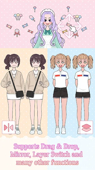 Скачать Lily Diary : Dress Up Game на Android — Безлимитные монеты и открыты все предметы — скриншот 2