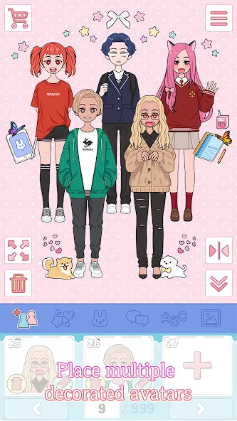 Скачать Lily Diary : Dress Up Game на Android — Безлимитные монеты и открыты все предметы — скриншот 3