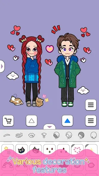 Lily Story : Dress Up Game (Мод Все наряды и аксессуары открыты) — скриншот 2