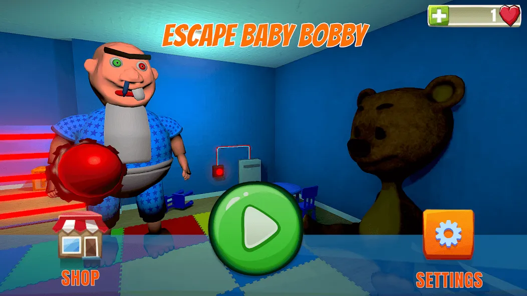 Взломанная Escape Giant Obby на Андроид — Гигантский прыжок без препятствий — скриншот 1