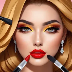 Fashion Artist: Makeup Game MOD APK — Безлимитные деньги и все наряды