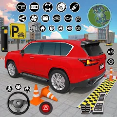 Скачать Real Car Parking : Prado Games (Мод: Безлимитные деньги и все машины открыты) на Андроид