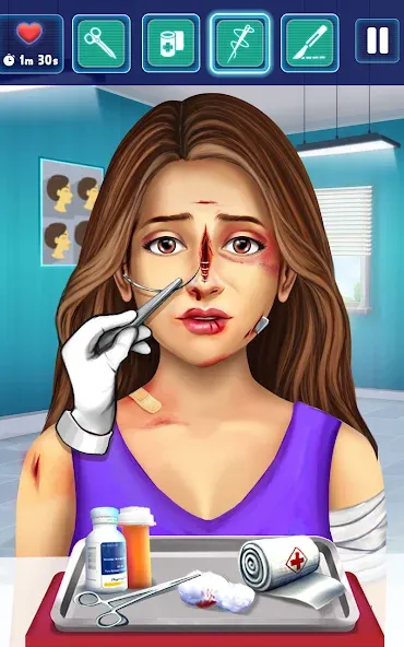 Скачать Surgery Simulator Doctor Game — Модификация Без рекламы и всё открыто — скриншот 2