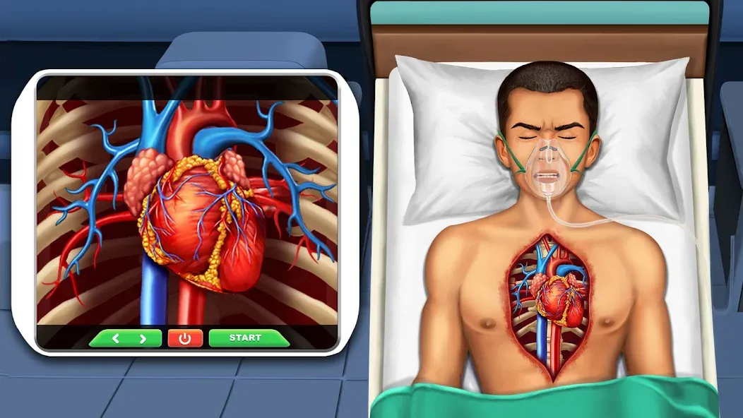 Скачать Surgery Simulator Doctor Game — Модификация Без рекламы и всё открыто — скриншот 3