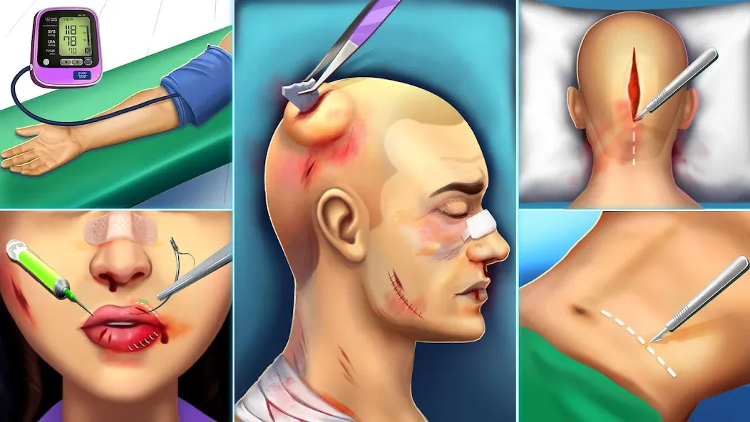 Скачать Surgery Simulator Doctor Game — Модификация Без рекламы и всё открыто — скриншот 4