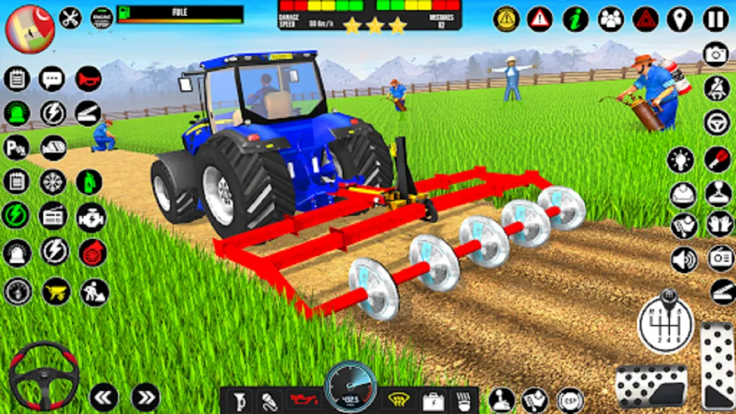 Скачать Indian Tractor Driving Game 3D с модом — Безлимитные деньги и топливо — скриншот 2