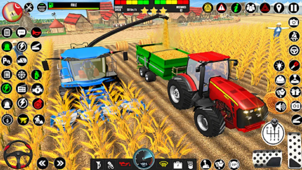 Скачать Indian Tractor Driving Game 3D с модом — Безлимитные деньги и топливо — скриншот 3