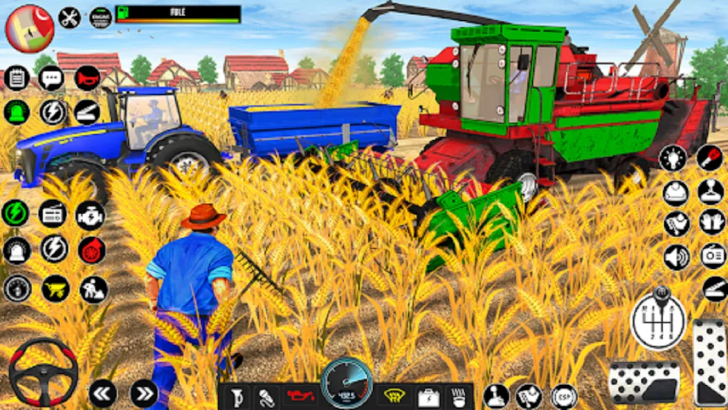 Скачать Indian Tractor Driving Game 3D с модом — Безлимитные деньги и топливо — скриншот 4