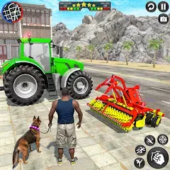 Скачать Indian Tractor Driving Game 3D с модом — Безлимитные деньги и топливо