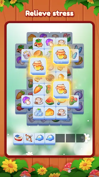 Скачать взлом Triple Connect: Match Tile на Андроид — Безлимитные подсказки и отмены ходов — скриншот 2