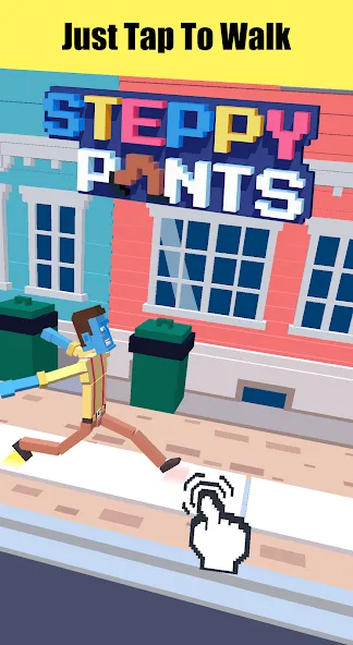 Скачать Steppy Pants — Безлимитные деньги и разблокированы персонажи — скриншот 1