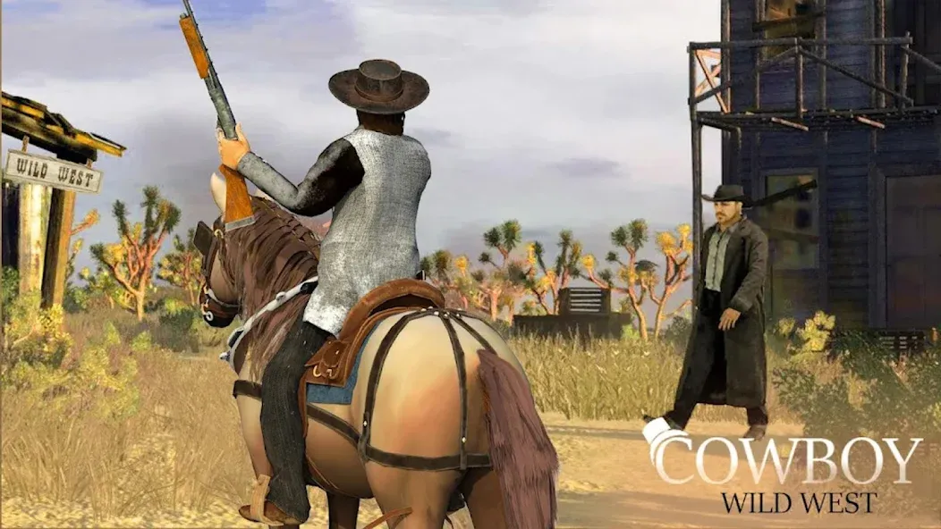 West Cowboy - Gunfighter Game на Андроид — Много денег и патронов — скриншот 4