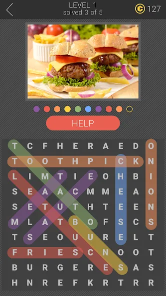 Скачать 10x10 Word Search — Модификация Без рекламы и подсказки доступны — скриншот 4