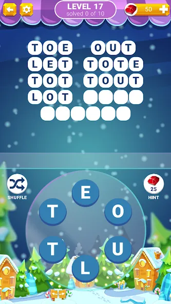 Скачать Word Connection: Puzzle Game на телефон — Безлимитные подсказки и уровни — скриншот 2
