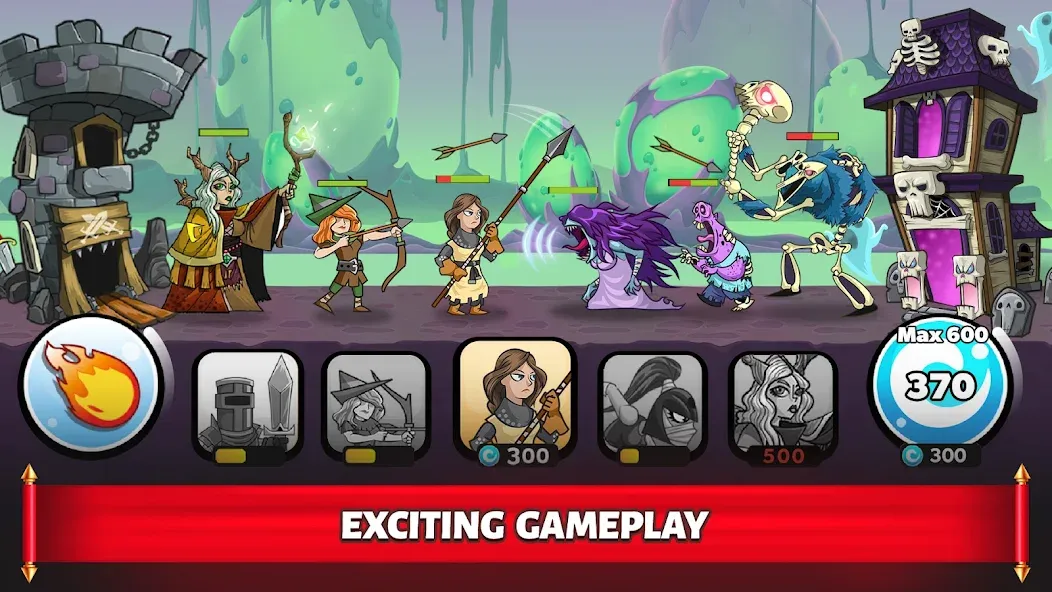 Скачать Tower Conquest: Tower Defense — Модификация Безлимитные деньги и открыты все уровни — скриншот 5