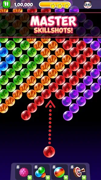 Взлом Bubble Shooter: Panda Pop! — Безлимитные жизни и монеты — скриншот 3