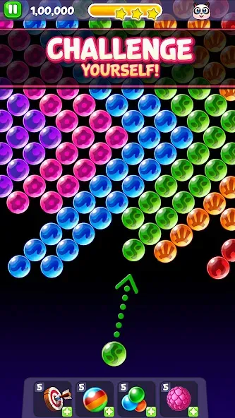 Взлом Bubble Shooter: Panda Pop! — Безлимитные жизни и монеты — скриншот 4