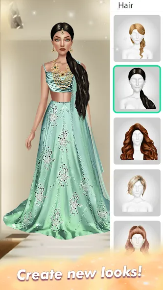 Скачать Makeup, Fashion Dress up Games MOD APK — Безлимитные деньги и все наряды — скриншот 4