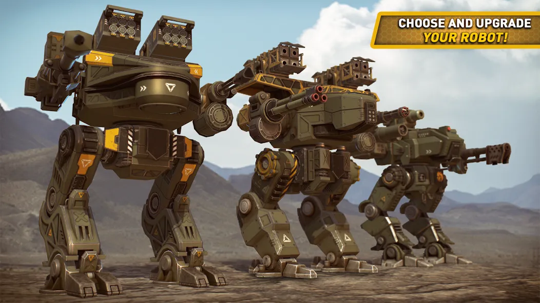 World Of Robots MOD — Неограниченные ресурсы и улучшения на Андроид — скриншот 1
