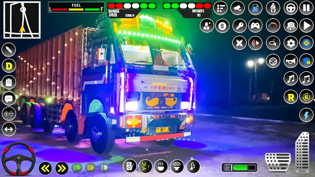 Скачать взломанную Indian Truck Driver Simulator — Безлимитные деньги и все грузовики открыты — скриншот 1 Скачать взломанную Indian Truck Driver Simulator — Безлимитные деньги и все грузовики открыты — скриншот 1