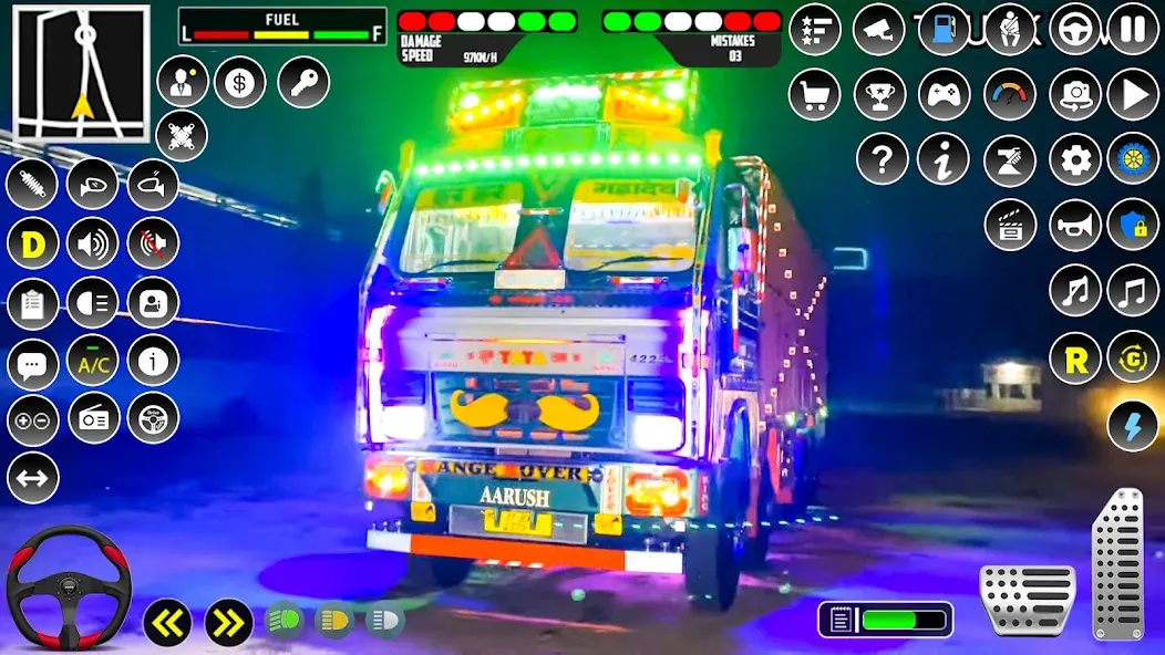 Скачать взломанную Indian Truck Driver Simulator — Безлимитные деньги и все грузовики открыты — скриншот 3 Скачать взломанную Indian Truck Driver Simulator — Безлимитные деньги и все грузовики открыты — скриншот 3