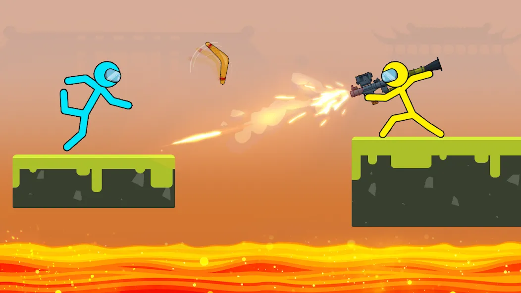 Скачать Stick-man Fighting Games на Андроид — Безлимитные деньги и урон — скриншот 4