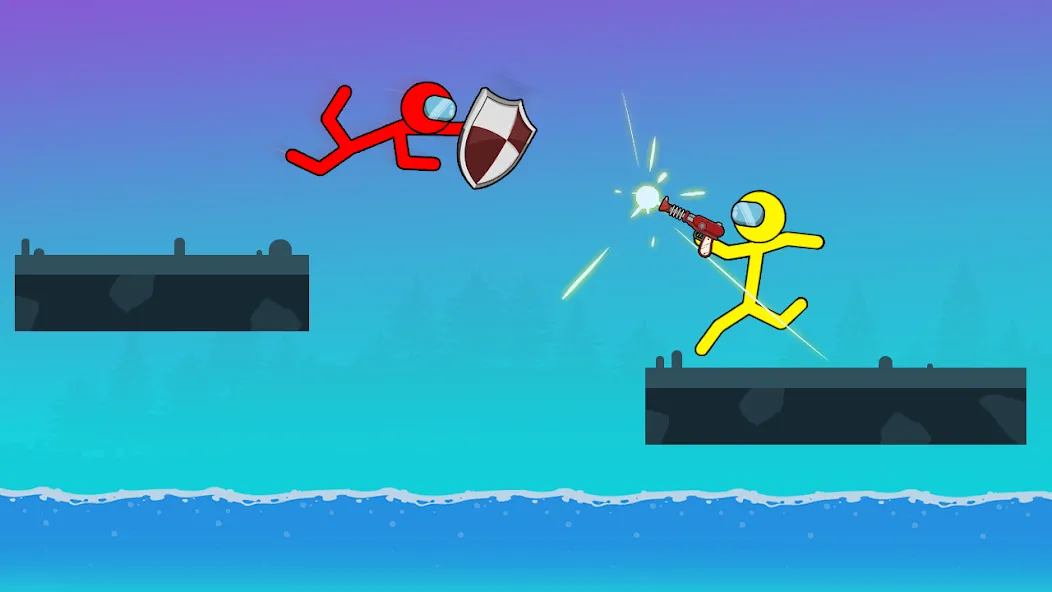 Скачать Stick-man Fighting Games на Андроид — Безлимитные деньги и урон — скриншот 5