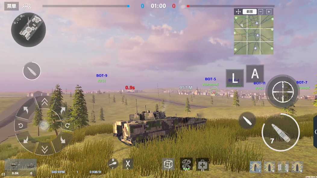 Panzer War MOD — Безлимитные деньги и вся техника открыта на Андроид — скриншот 1