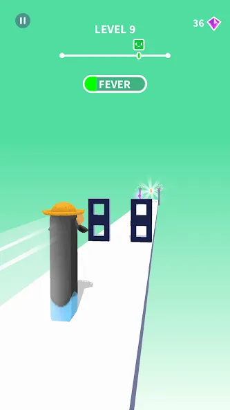 Скачать Jelly Shift - Obstacle Course на Андроид — Безлимитные монеты и все уровни — скриншот 4
