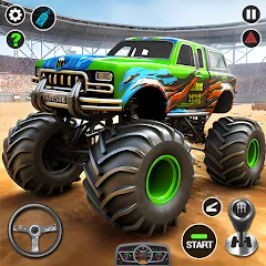 Скачать 4x4 Monster Truck Racing Games — Безлимитные деньги и все машины