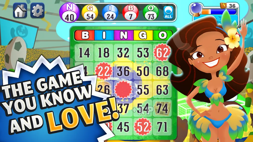 Bingo™: World Games (Мод Безлимитные монеты и бонусы) — скриншот 1