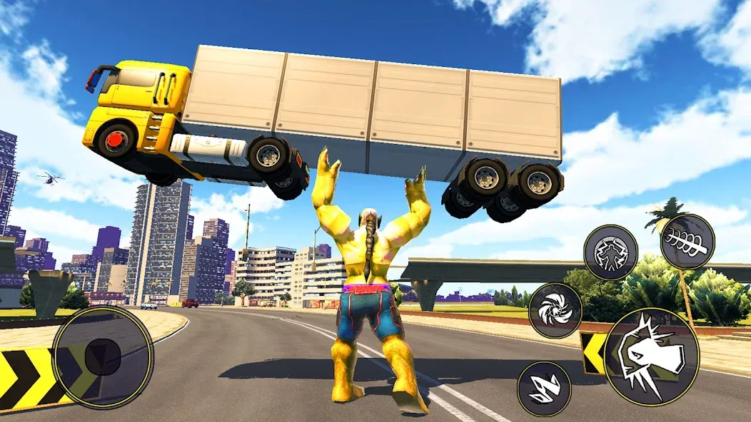 Super City Hero:superhero Game — Взломанная версия (Безлимитные деньги и суперсилы) — скриншот 2